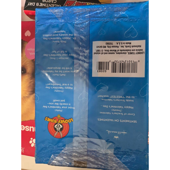 Lot of 10 Assorted Valentine's Day Cards sailor moon looney tunes batman vintage - Picture 11 of 16